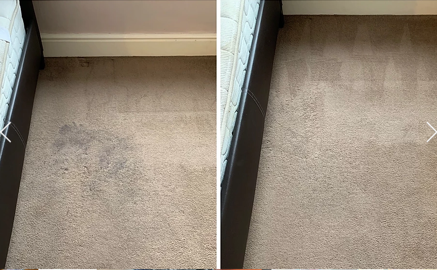 bedroom carpet cleaning